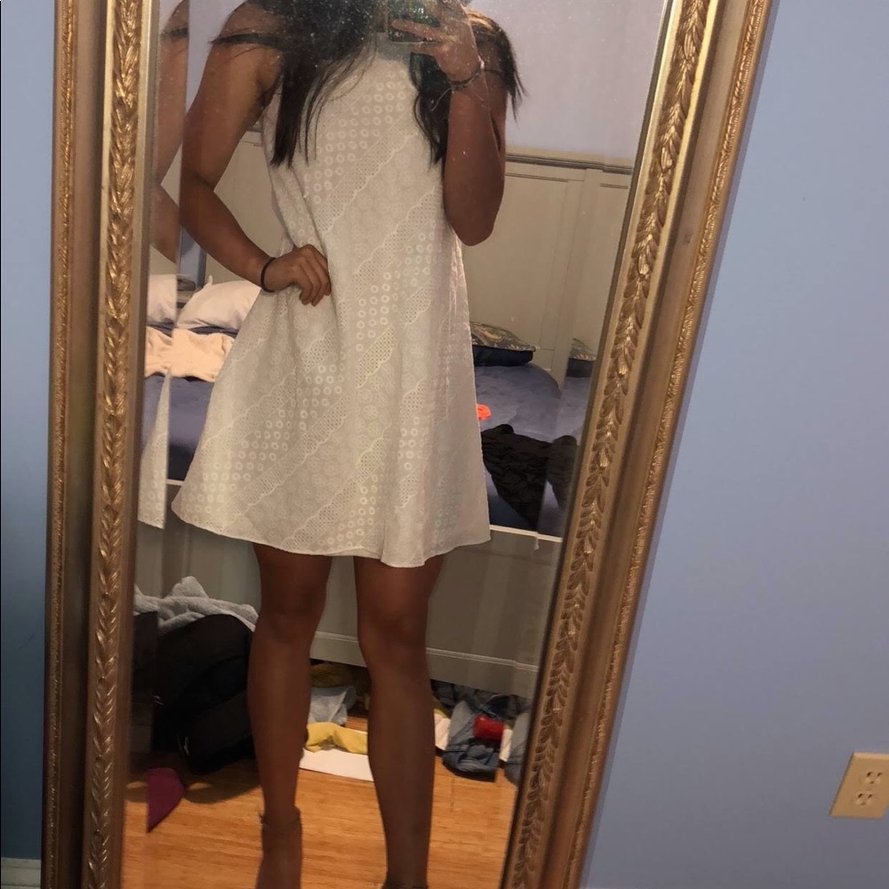 White Calvin Klein summer dress